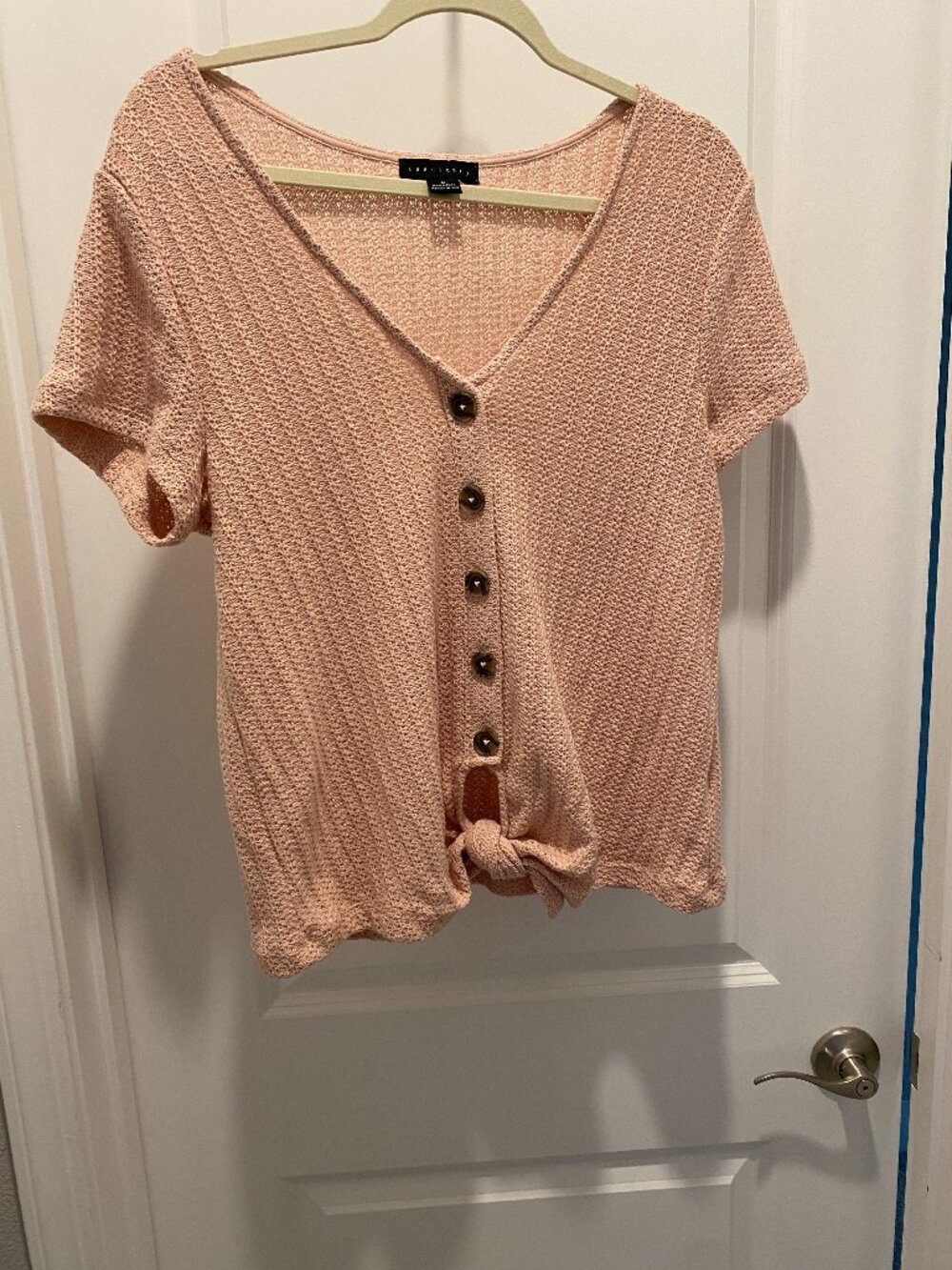 Sanctuary tie-front sweater